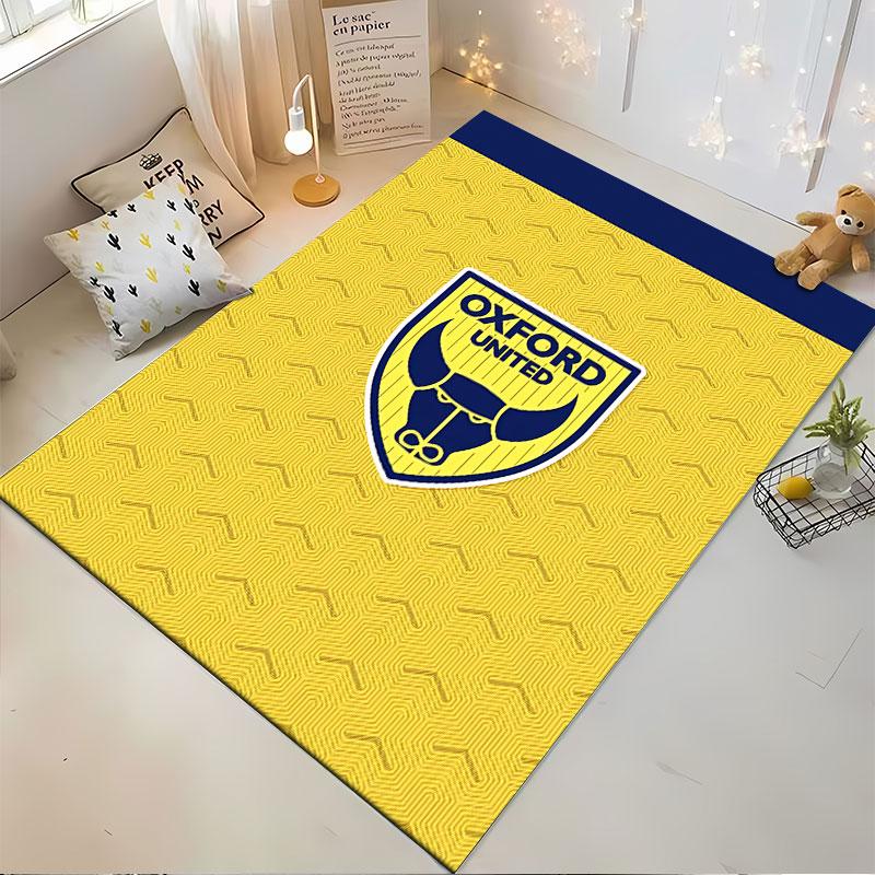 Oxford United Team Logo Carpet suitable as a non-slip mat for the living room or bedroom sofa