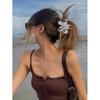 Süße Blumenform Haarspange Florale Krallenspange Krabben-Haarklammern Haarspangen Schicke Federklemme Haarschmuck für Frauen