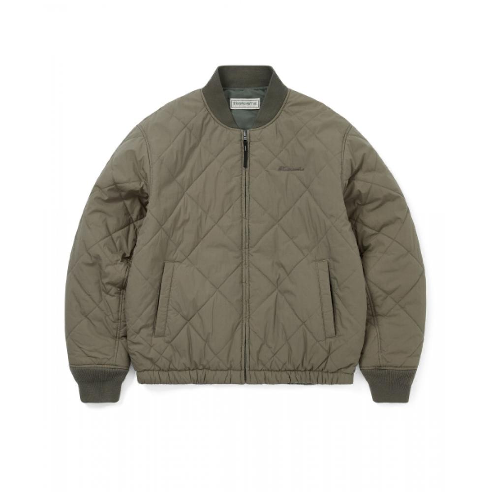 Thisisneverthat Reversible Bomber Jacket Dark Sage S