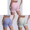 Seamless High Waist Yoga Shorts With Abdominal Compression For Women Fitness And Running
