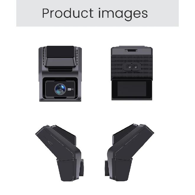 2K 4G 3Inch Dashcam with Dual Lens Record Wifi Gps Tracking Fit Remote Live Video Check On Phone 12-24v Power Supply Car Camera
