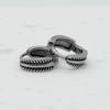 Feather Notch One-Touch Earrings