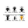 100PCS Snap-in Car Trim Clips: Lining Fix, Skirt Decoration