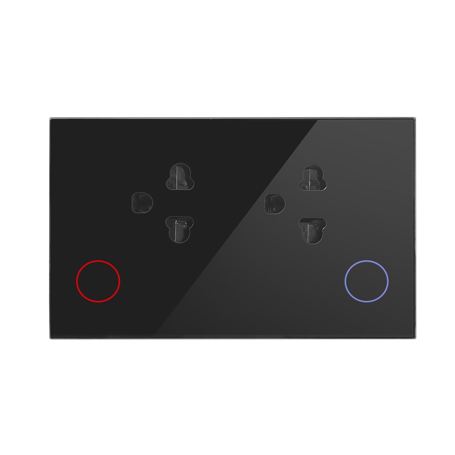 

Graffiti Smart WiFi Socket with Power Stats, Tempered Glass Panel, Thai & Vietnamese Standard, Alexa Compatible