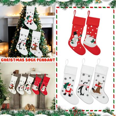 Christmas Sock Decorations Gift Bag, Holiday Decorations, Gifts For Friends