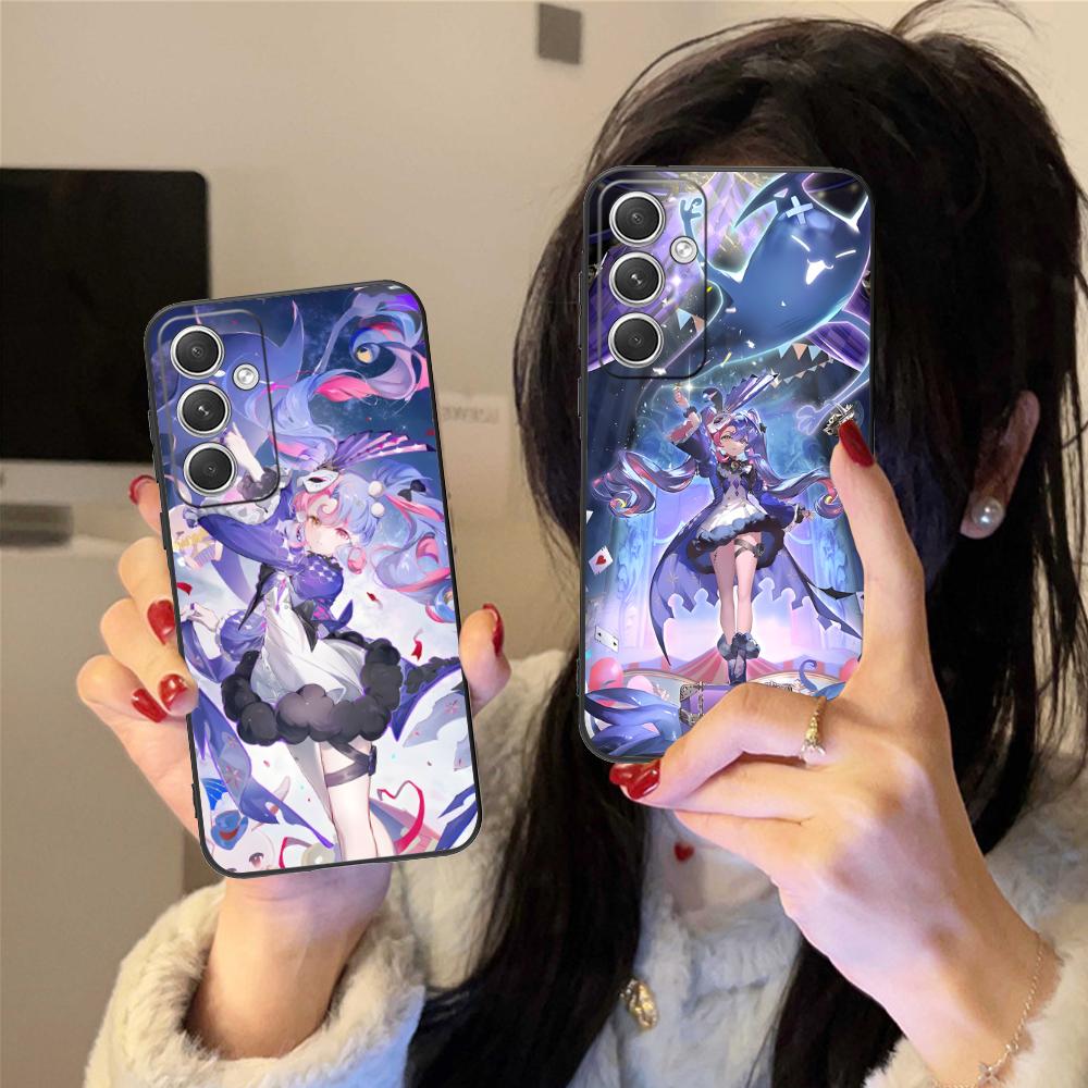 Wuthering Waves Roccia Phone Case for Samsung Galaxy S26 S25 S24 S23 S22 S21 S20 Note20 Plus FE Ultra Colorful Cover Cellphones