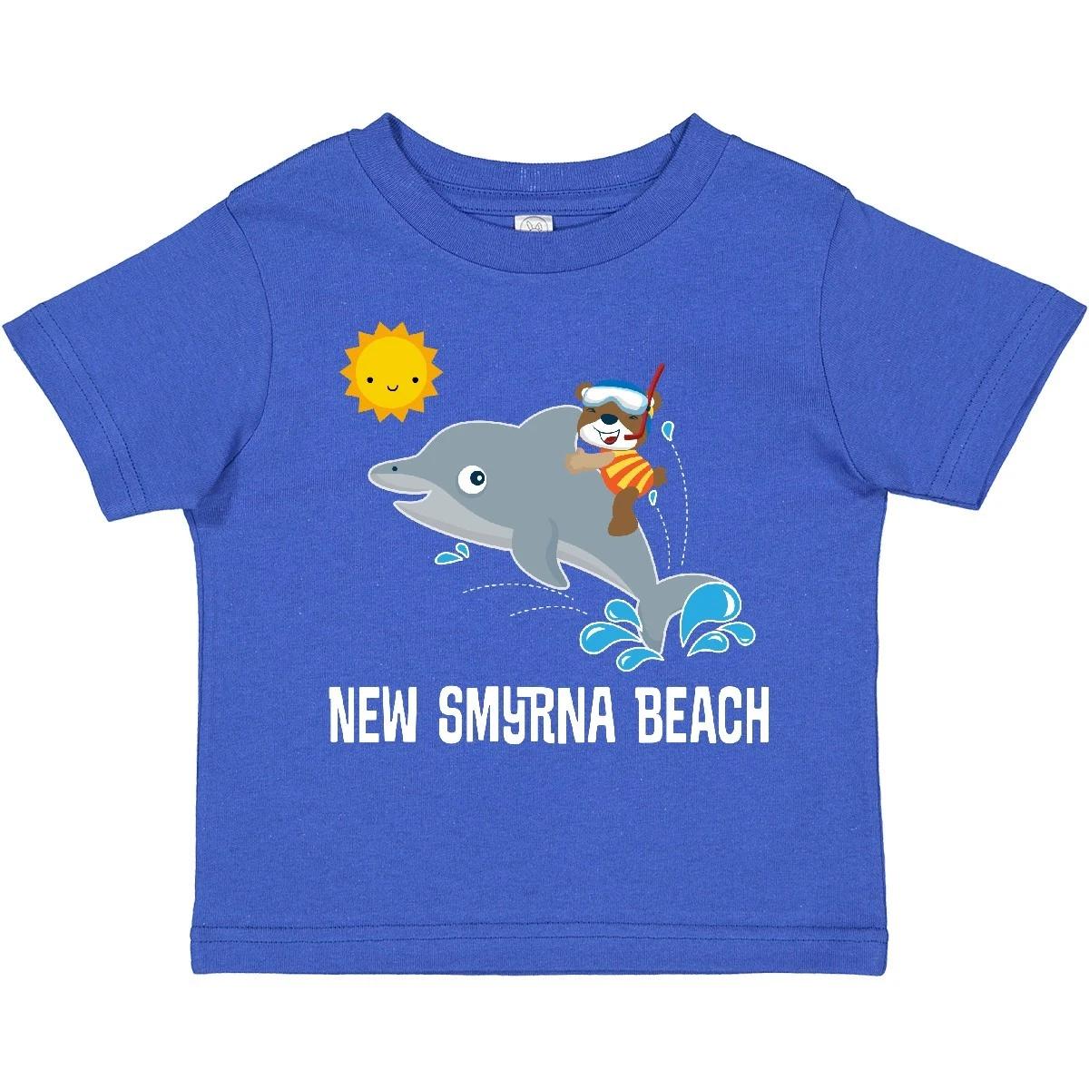 Inktastic New Smyrna Beach Florida Toddler T-Shirt Vacation Summer Childs Trip 130