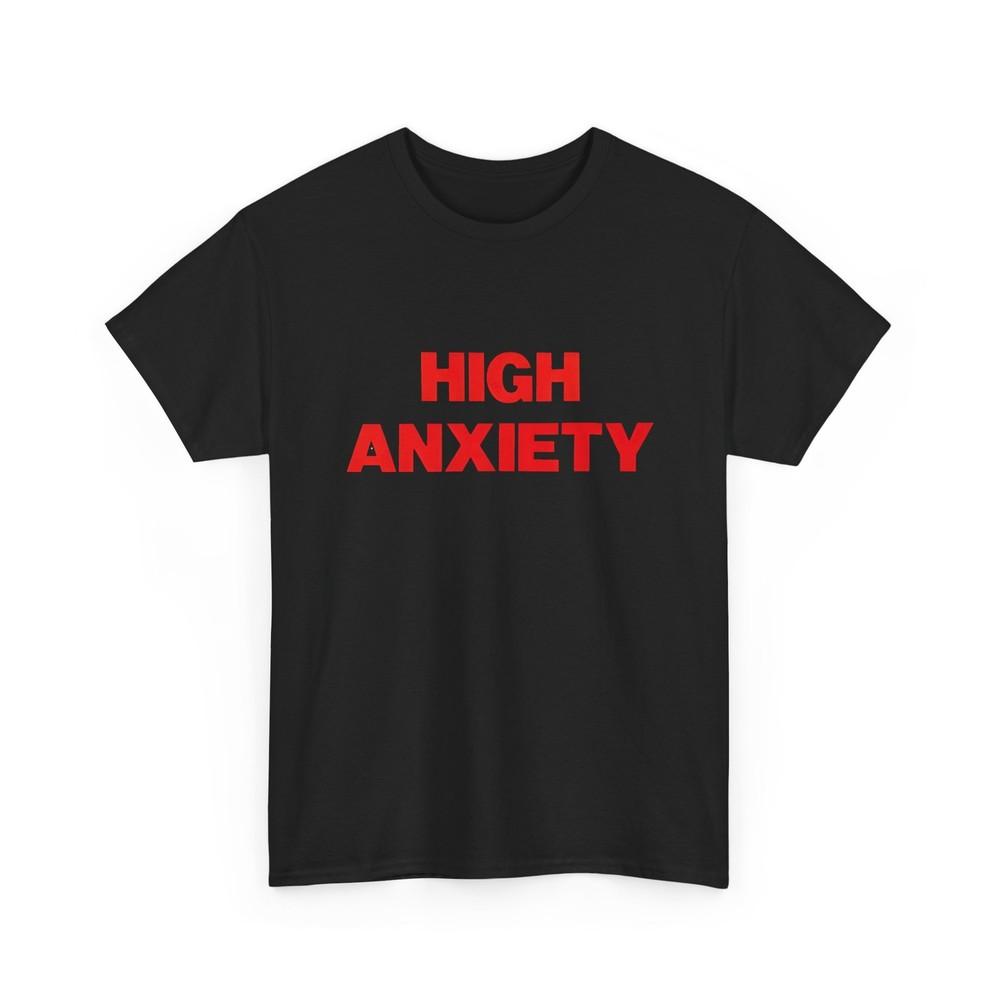 

1977 high anxiety movie tshirt as worn by david cronenberg 4XL