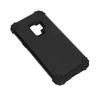 Coque de Téléphone Housse de Protection de Téléphone Silicone PC Absorption des Chocs Anti-Empreintes Digitales Tache Accessoire de Téléphone Minimaliste Noir Pour