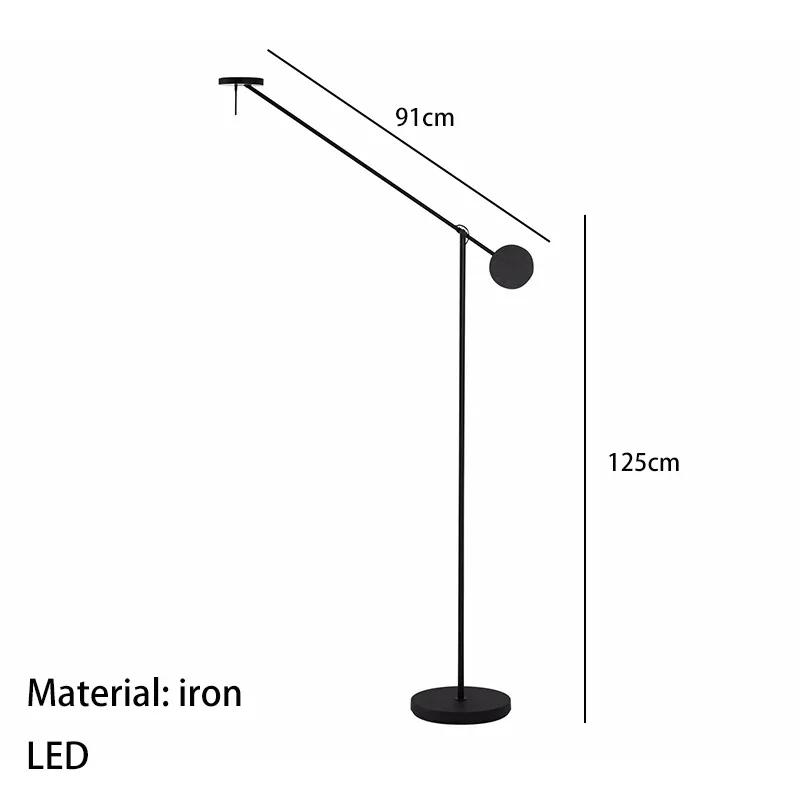Nordic Minimalist Restaurant Pendant Light Invisible LED Light Long Arm Atmosphere Light Luxurious Room Decor Lighting Fixture