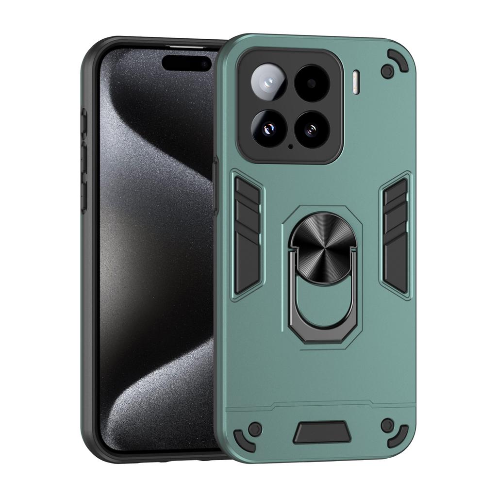 Military Grade Case for Xiaomi 17T 15T Pro Mi 15 5G Protective Cover Shockproof Ring Stand Holder Fundas Coque