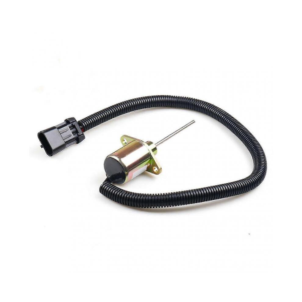 Engine Fuel Shut Off Stop Solenoid 12v for Kubota V2203-di/ Carrier Vector 1800 p202411261005