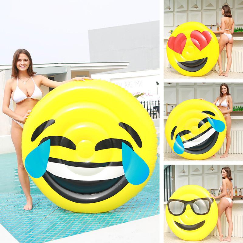 Large Inflatable Lying Chair For Adults Fun Water Drifting Experience Printed Pattern Fast Shipping