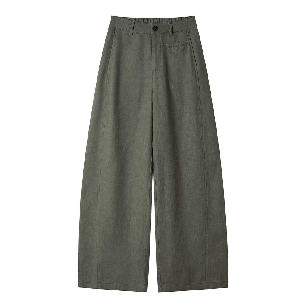 Fashion Loose Versatile Drape Casual Scimitar Pants Women's 1116 Summer Thin High Waist Thin Version Sickle Pants