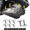 14PCS Engine Splash Shield Hardware Kit – Under Engine Cover Bolts & Clips For Skid Plate & Oil Pan Protection – Replaces 90105-TBA-A00,