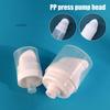 Mini Portable Vacuum Press Type Bottle 5-50ml Refillable for Makeup Cosmetics Cream Gel Moisturizers Liquid Lotion