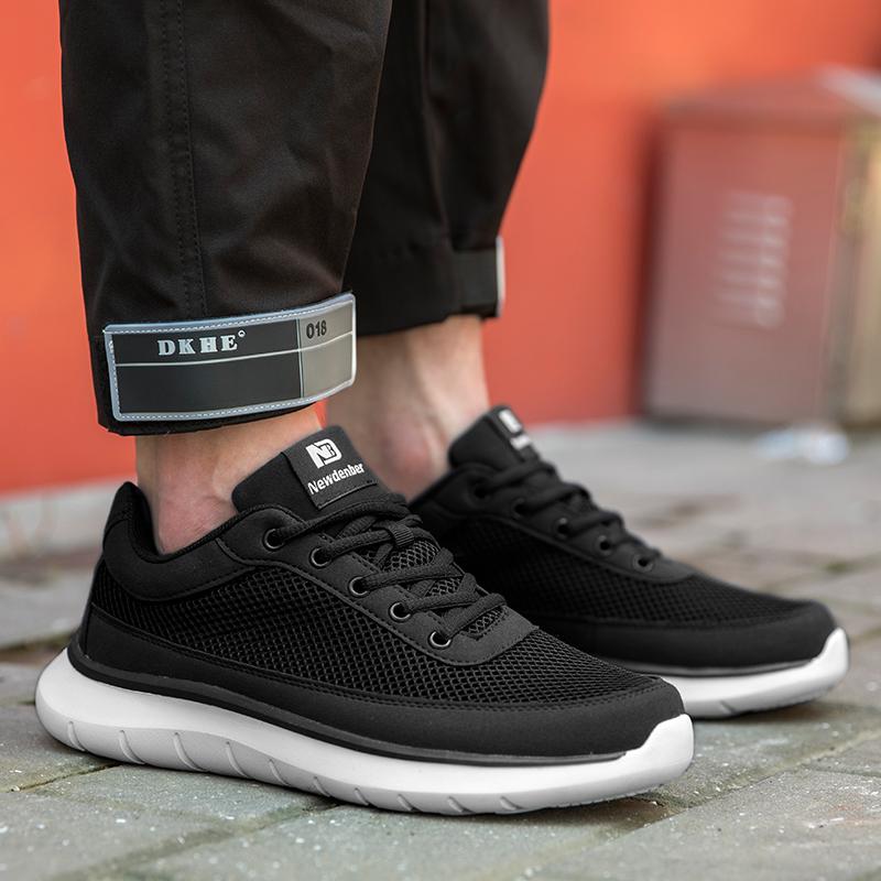 Men's Sneakers Mesh Breathable Men Casual Shoes Plus Size 40-50 Lightweight Walking Mans Shoes High Quality Non-slip Soles Shoe