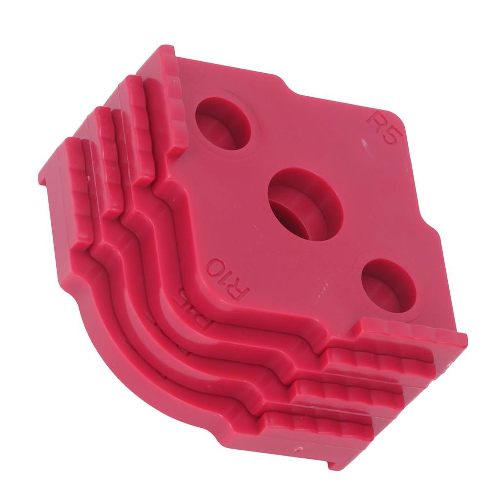 4 Buc. Șablon Jig Rază Router ABS Rezistent la Uzură Prelucrarea Lemnului Jig Rază Colț Semi-Rotund