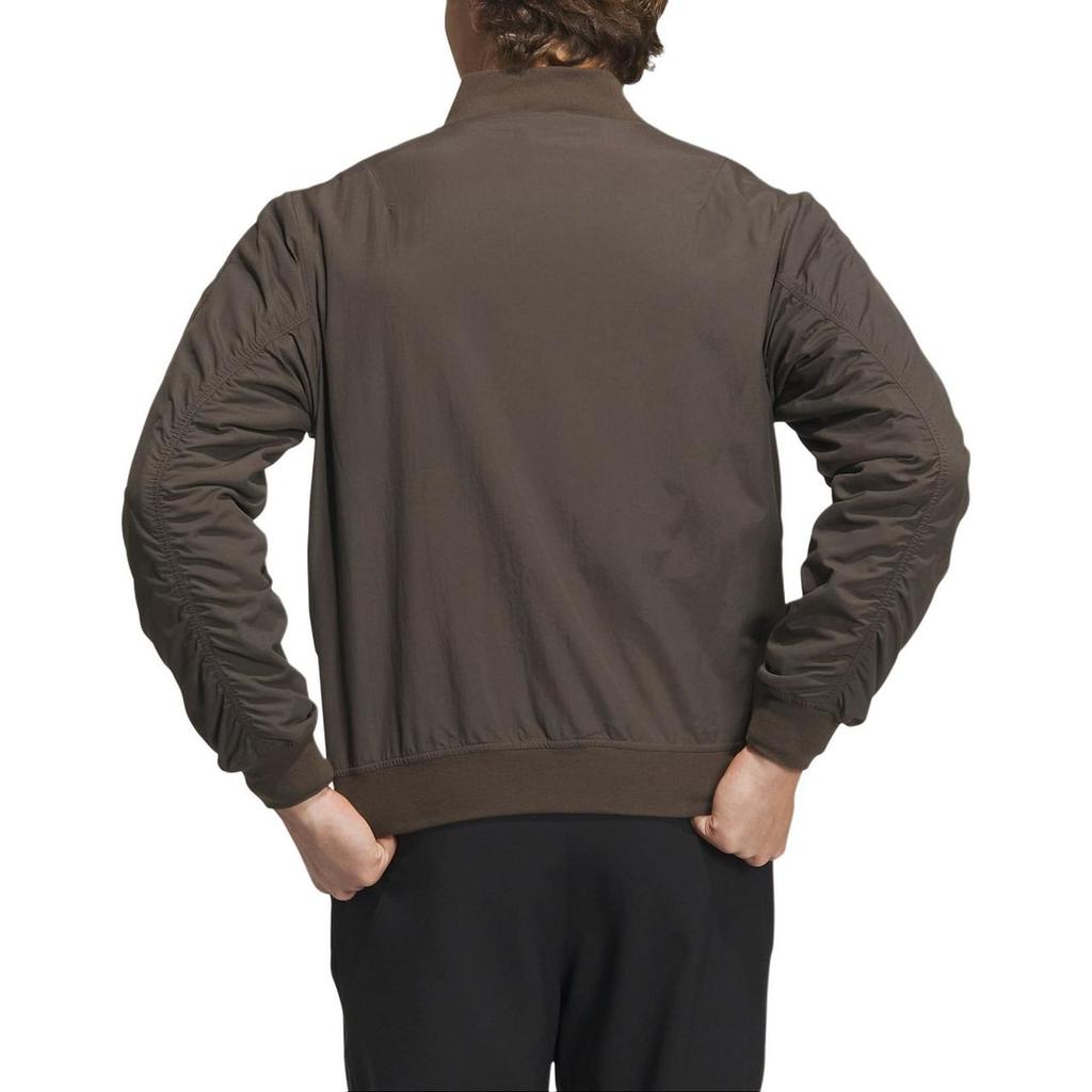 adidas Bomber Jacket Solid Fit Zip Long Sleeve Sports Jacket IT6070