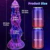 Dildo Monster Dog Dick Simulation Penis Liquid Silicone Mixed Color Harem Expansion Anal Plug SM Sexual Product