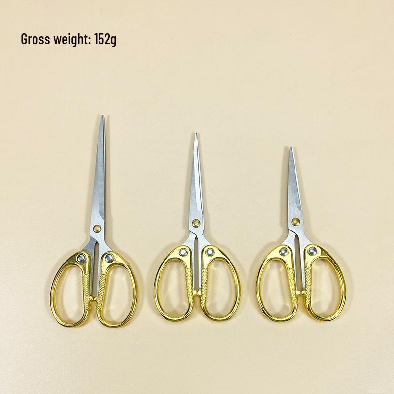 Zinc Alloy Mini Scissors: Stainless Steel, Pointed Embroidery & Thread Trimmer for Handcraft and Office Use