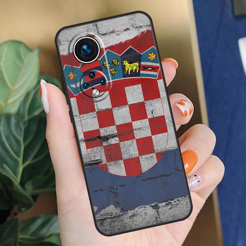 

Croatia Flag Case For Honor 90 50 70 Lite X9b X9a X8b X8a X8 X9 X9c Honor 200 Pro Magic 5 6 7 Lite Cover Honor 50