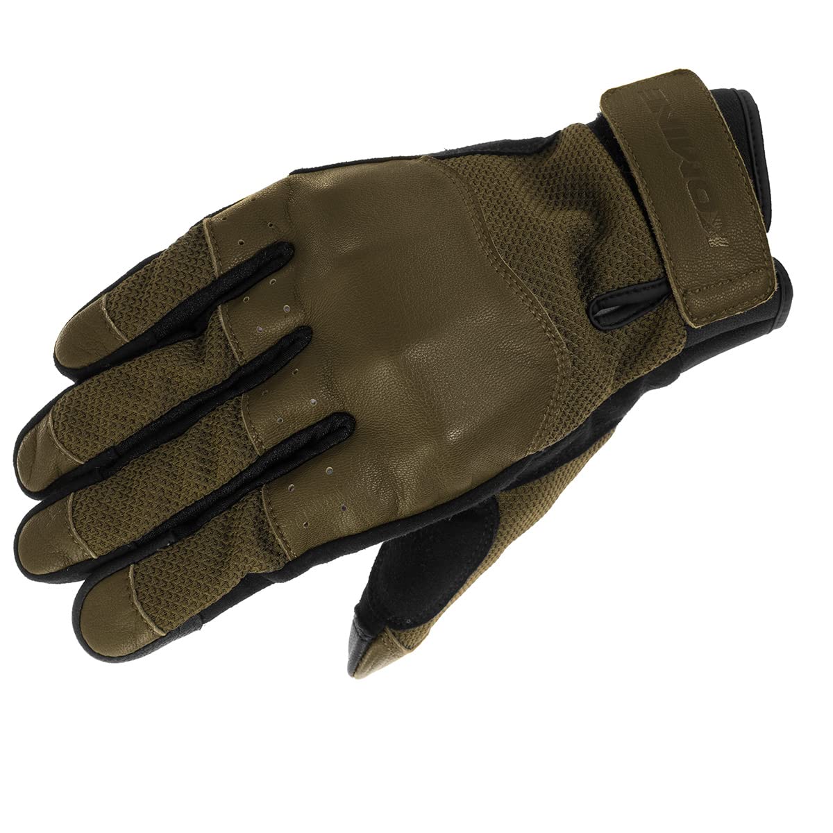 

Komine Motorcycle Gloves CE Protective Leather Mesh Medium GK-2563 Gloves, Turtle, Olive,