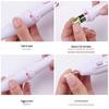 Mini Elektrischer Nagelfräser mit 5 Aufsätzen für einfaches Nageldesign