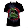 Cartoon Anime 3D Print T-shirt Personality Hip Hop Men Women Casual Round Neck Fun Comfortable Casual Short Sleeve T-shirt