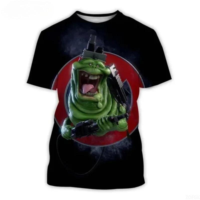 Cartoon Anime 3D Print T-shirt Personality Hip Hop Men Women Casual Round Neck Fun Comfortable Casual Short Sleeve T-shirt