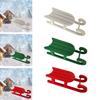 Miniature Sleigh Dollhouse Decoration, DIY Crafts, Slide Furniture Accessories, Scene Model, Simulation for Girl