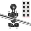 1 Inch Ball Head Mount Adapter Motorcycle Bicycle Handlebar Clip Clamp Rearview Mirror Bracket Holder Mounts Accessories