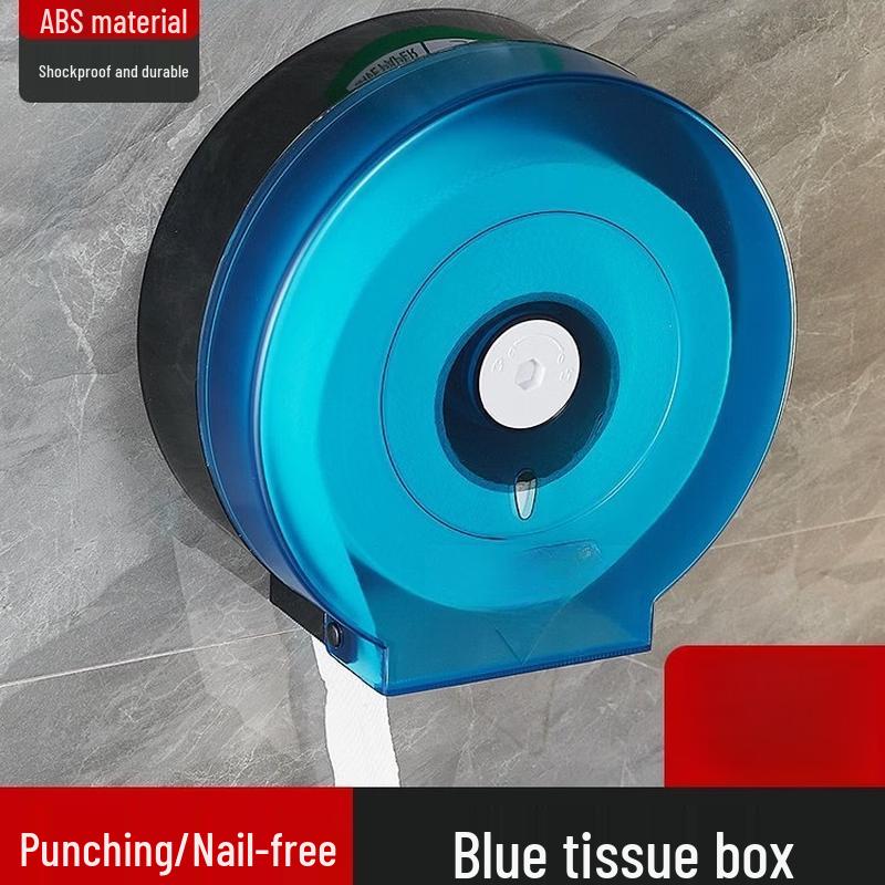 OIMG Wall-Mounted Tissue Box with Storage Rack