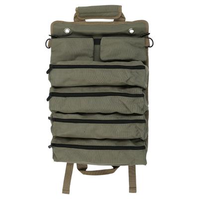 Shockproof Tool Roll Up Bag Hardware Tool Storage Bag Organizers with Detachable Pouches for Professional Tool Bag