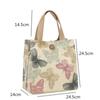 Ins Bento Bag Canvas Tote Bag Out Dagkontorarbeidere Med Rice Mother Lunch Box Bag