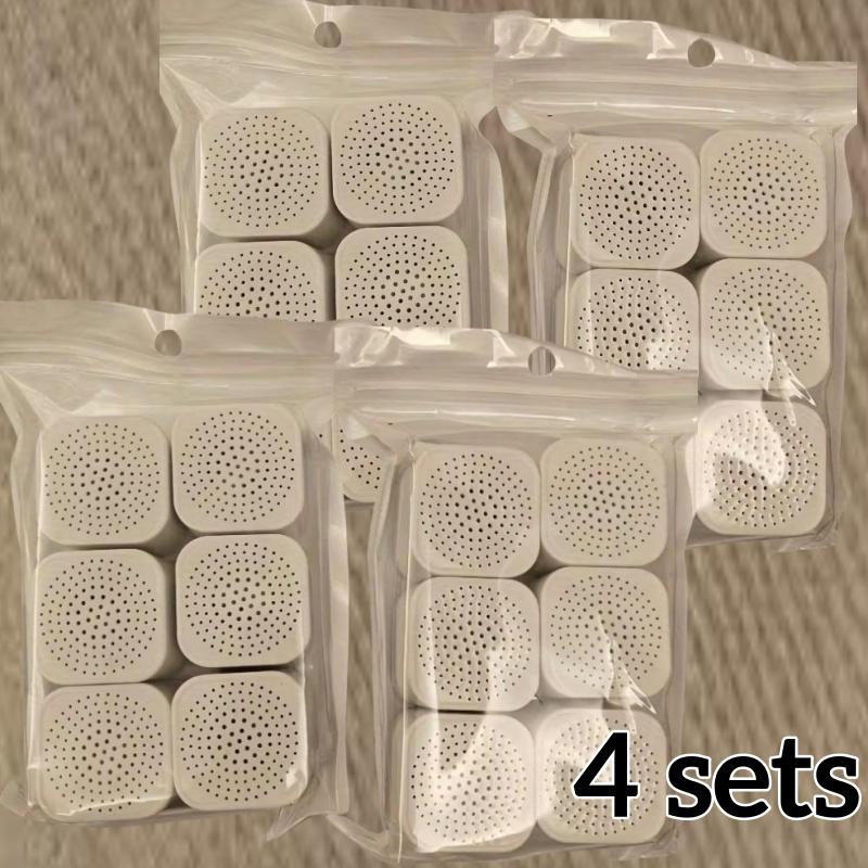 6/24pcs Refrigerator Odor Removal Box Activated Carbon Purification Bags Formaldehyde Reduction Home Aseptic Deodorizer Tool Set