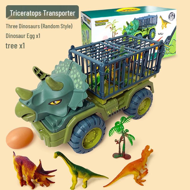 Dinosaurier Bagger Spielzeug: Tyrannosaurus Rex Transportfahrzeug für Kinder