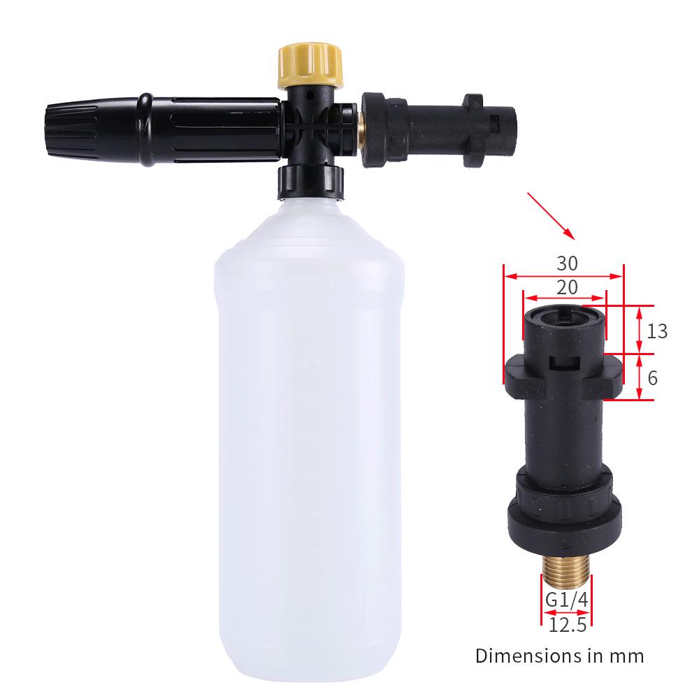 High Pressure Foam Sprayer Water Gun Nozzle for Home & Car Cleaning Machine