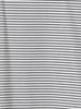 SHIPS for Long Ribbed Sleeve Top in Size One Size Women's Striped/Solid Colors, 312050299, White,
