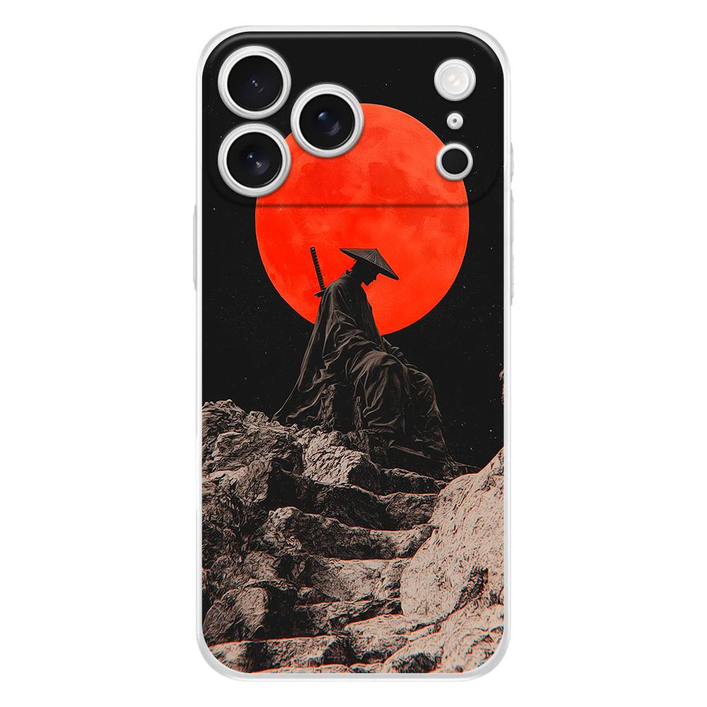 Soft Phone Case For iPhone 17 Air 16E 16 11 15 14 Pro MAX 12 13 7 8 Plus SE Easter Cover Protection Japanese Bushido Samurai