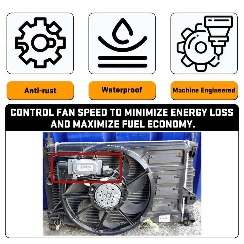 Radiator Fan Control Module 1137328713 Fits Volvo V40 (525, 526) D3 D4 2012- V50 (545) S40 II (544) C30 (533) C70 2006-2013