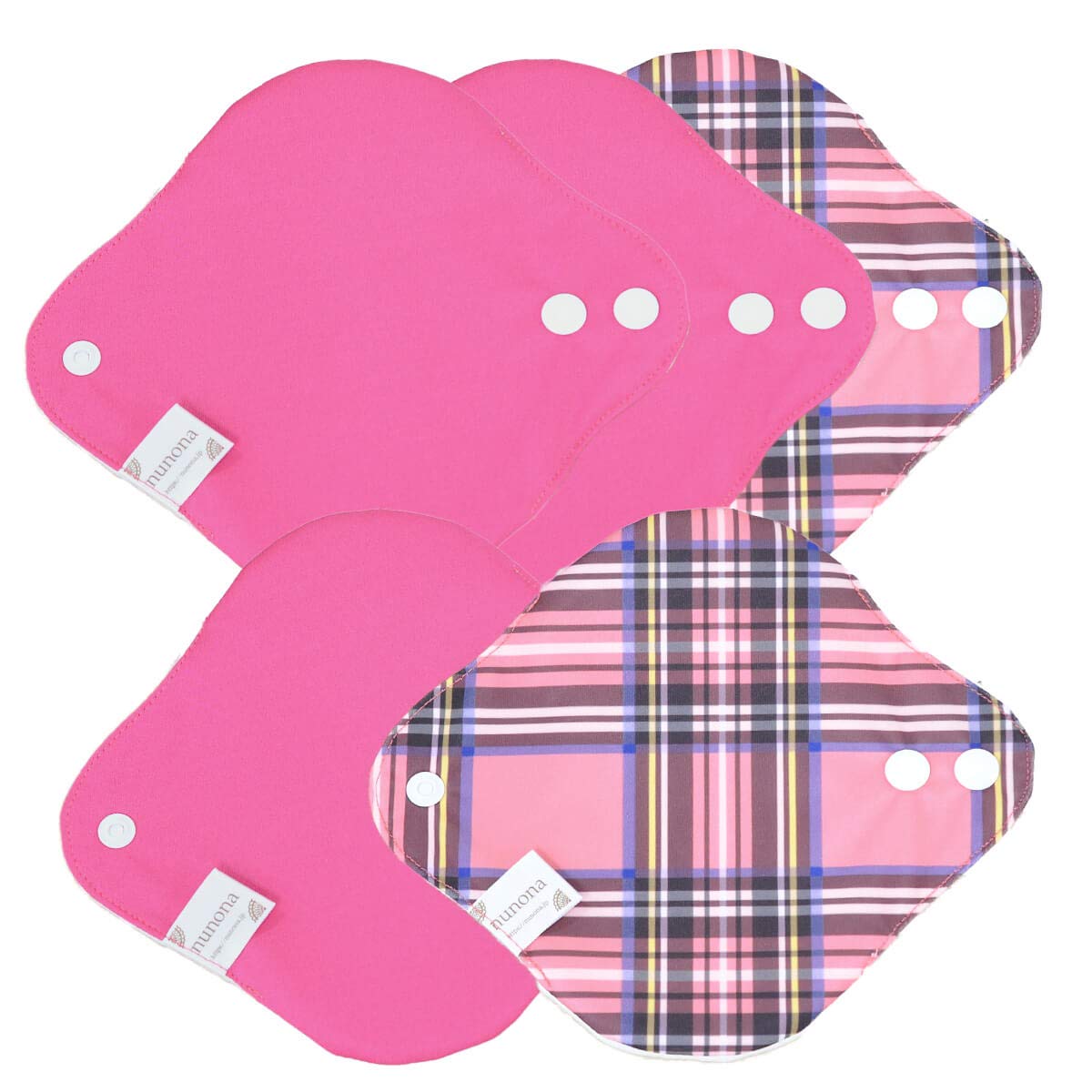 

Легко миється серветка для вагінальних виділень, органічна, може використовуватися для легких серветок при нетриманні, вкладиші, набір із 5 предметів, 100% бавовна, [малина/карта]