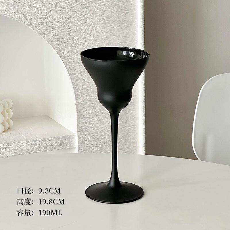 Premium Glass Cup Home Light Luxury Creative Art Slightly Tipsy Cocktail Champagne Cocktail Glass