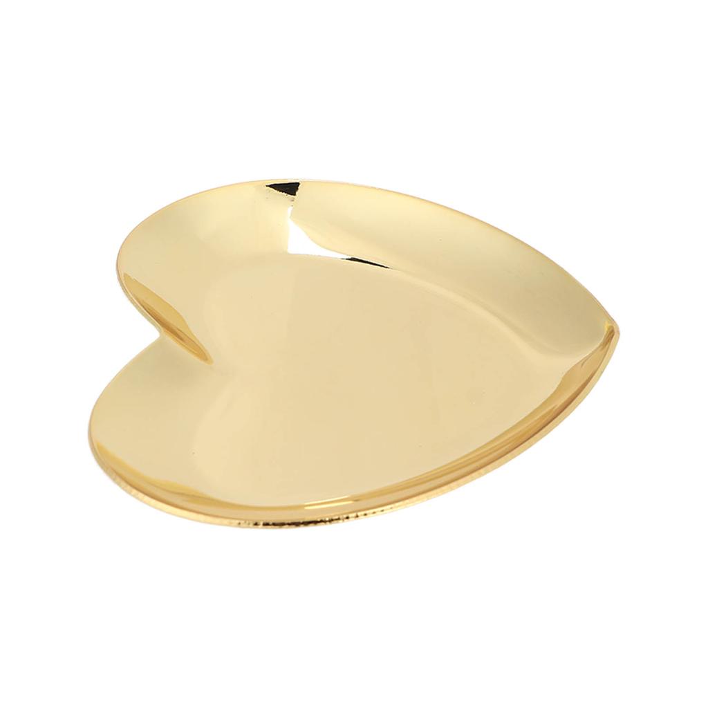 Nail Art Display Board Stainless Steel Heart Shape Cosmetic Makeup Manicure Tips Color Mixing