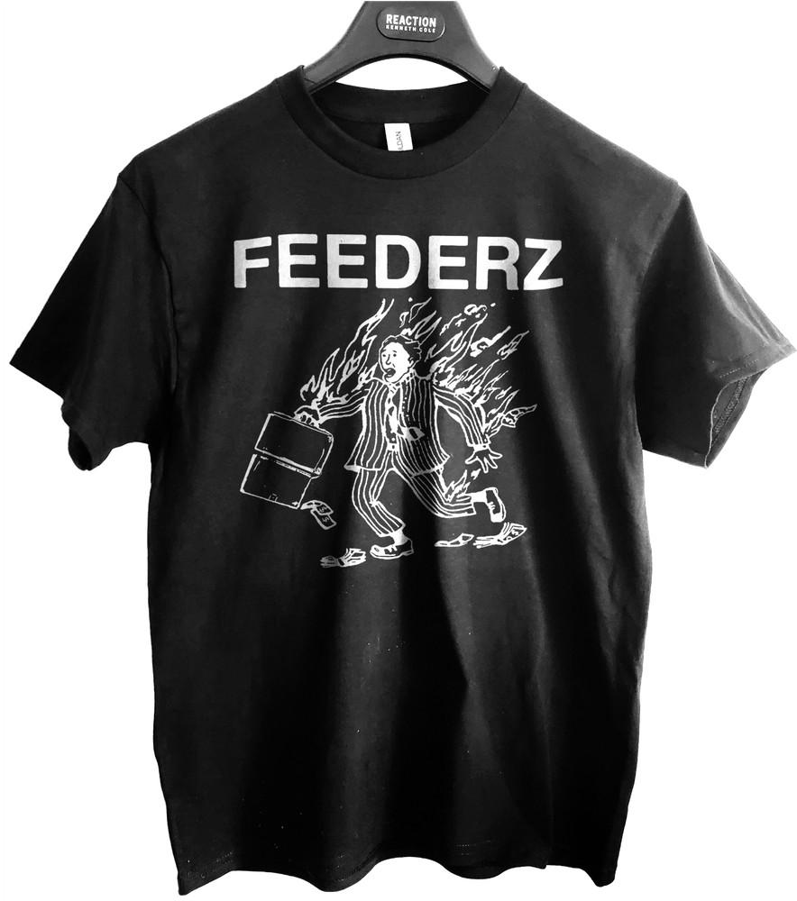 the Feederz   band t shirt  punk   Unisex T-Shirt M