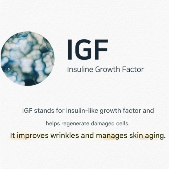 Set EGF FGF IGF fiole concentrate