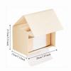 Waterproof Toilet Paper Box Wall Mounted Phone Holder Dust-proof Storage Shelf Organizer  Bathroom