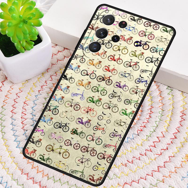 Fietsen Hartslag Fiets Telefoonhoesje voor Samsung Galaxy note 10 pro S26 Ultra S23 S24 FE S25 S21 S22 PLUS schokbestendige Cover