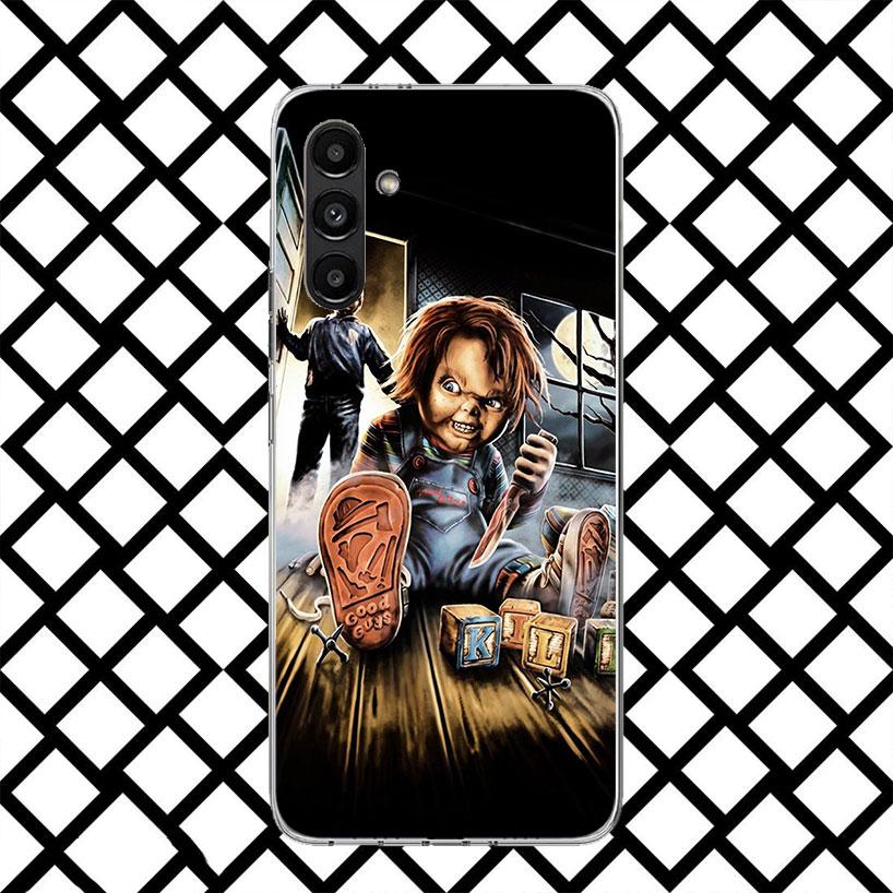 Chucky Doll Horror Movie Phone Case for Samsung Galaxy A17 A37 A57 A16 A26 A36 A56 A15 A25 A35 A55 A14 A24 A34 A54 A13 A23 A33 A
