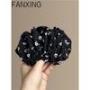 Women's National Style Hair Clip Bow with Floral Design